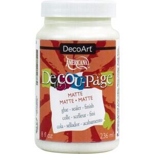 DecoArt Decoupage Glue, 16-Ounce, Matte Finish- 2 Pack